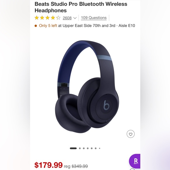Beats by Dre Other - Beats Studio Pro Bluetooth Wireless Headphones